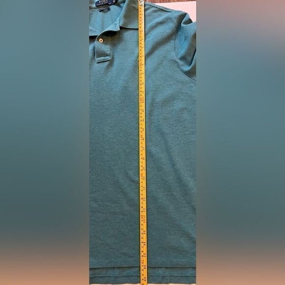 Polo Ralph Lauren Men's Polo Shirt Size XL Custom Fit Casual Turquoise - Picture 6 of 9